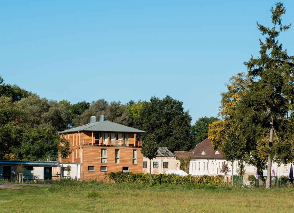 Gästehaus am Landgut Schonwalde-Glien Exterior foto