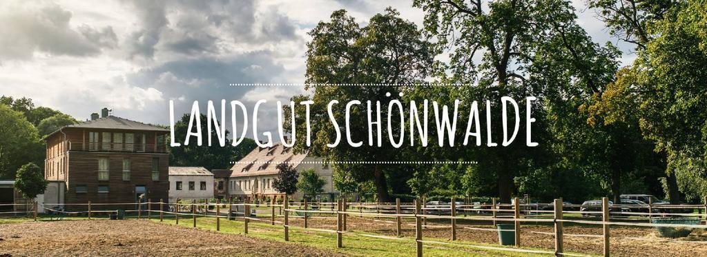 Gästehaus am Landgut Schonwalde-Glien Exterior foto